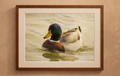 Beautiful Mallard Duck on the River - High Resolution Digital Download